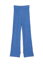 Load image into Gallery viewer, Cashmere Rib knit Pants | Sea Blue