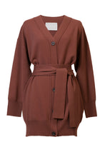 画像をギャラリービューアに読み込む, Cashmere Long Knit Cardigan | Soil