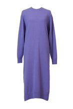 画像をギャラリービューアに読み込む, Cashmere Knit Side Slit Dress | Lilac