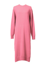 Load image into Gallery viewer, Cashmere Knit Side Slit Maxi Dress | Cherryblossom