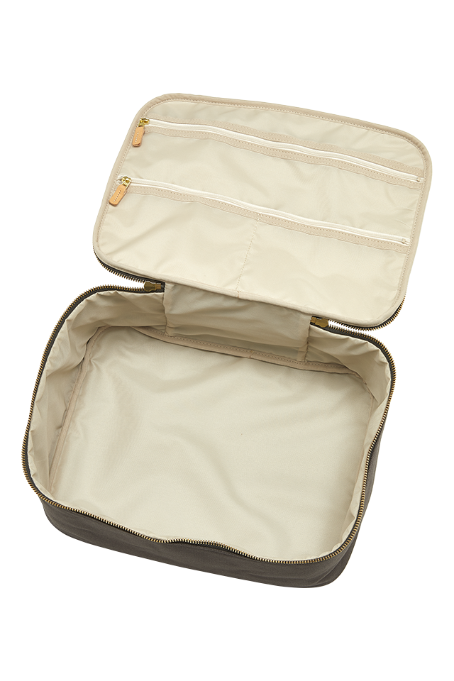 Travel Square Pouch Large Charcoal MYLAN ONLINE SHOP