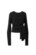 Load image into Gallery viewer, 2Way Rib Knit | Noir