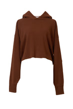 画像をギャラリービューアに読み込む, Cashmere Knit Short Hoodie | Soil