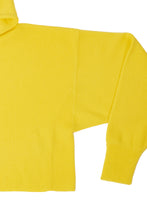 画像をギャラリービューアに読み込む, Cashmere Knit Short Hoodie | Citrine