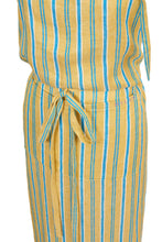 Load image into Gallery viewer, Stripe Linen Apron | Orchid