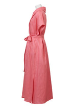 Load image into Gallery viewer, Botanical Dye Gown Dress | Peony Malachite