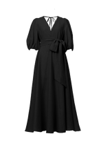 Load image into Gallery viewer, Shine Linen Vneck Maxi Dress | Stone