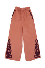 Load image into Gallery viewer, Tape Embroidery Pants | Terracotta