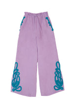 Load image into Gallery viewer, Tape Embroidery Pants | Lilac