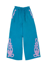Load image into Gallery viewer, Tape Embroidery Pants | Peacock Green