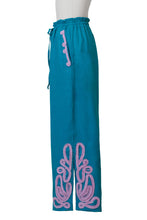 Load image into Gallery viewer, Tape Embroidery Pants | Citrine