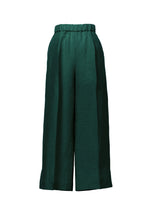 Load image into Gallery viewer, Shine Linen Slim Pants | Forest Green