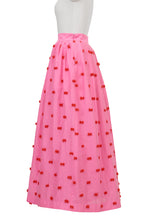 Load image into Gallery viewer, Dot Fringe Skirt | Dot Fringe Lilac