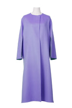画像をギャラリービューアに読み込む, Cashmere Slit Sleeve Coat | Lilac/Peacock