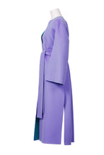 画像をギャラリービューアに読み込む, Cashmere Slit Sleeve Coat | Lilac/Peacock