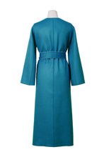 画像をギャラリービューアに読み込む, Cashmere Slit Sleeve Coat | Lilac/Peacock