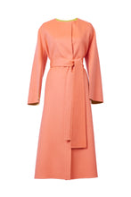 画像をギャラリービューアに読み込む, Cashmere Slit Sleeve Coat | Mandarin/Citrine