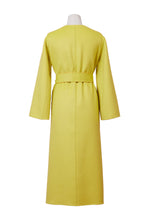画像をギャラリービューアに読み込む, Cashmere Slit Sleeve Coat | Mandarin/Citrine