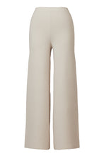 Load image into Gallery viewer, Cashmere Flare Knit Pants | Pearl