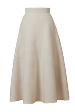Load image into Gallery viewer, Cashmere Flare Knit Skirt | Pearl