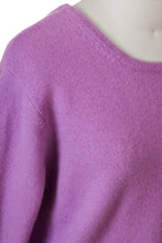 画像をギャラリービューアに読み込む, Eco Cashmere Back Open knit Top | Emerald