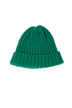 画像をギャラリービューアに読み込む, Eco Cashmere Knit Beanie | Emerald