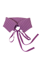 画像をギャラリービューアに読み込む, Eco Cashmere Knit Neck Warmer | Lilac