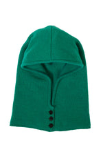 画像をギャラリービューアに読み込む, Eco Cashmere Knit Hood | Emerald