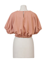 画像をギャラリービューアに読み込む, Organic Cotton Cropped Top | Shell White