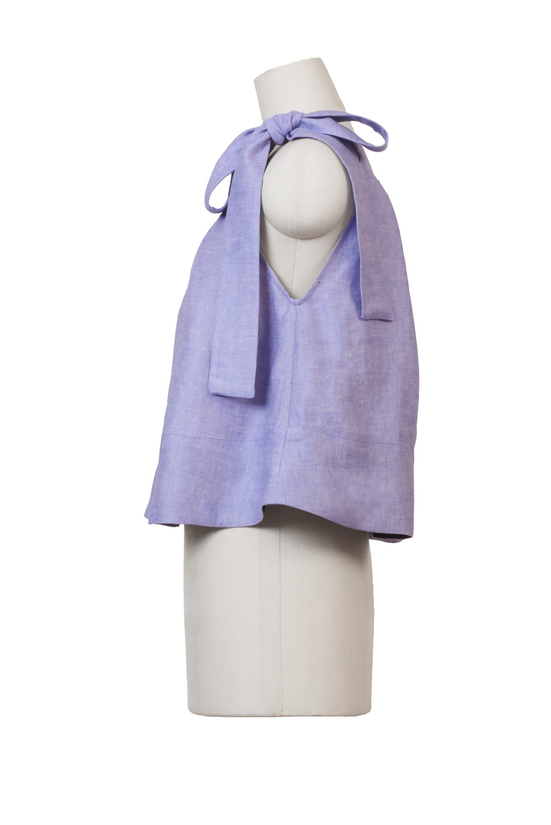 One Shoulder Ribbon Tops | Terracota – MYLAN ONLINE SHOP