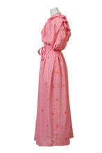 Load image into Gallery viewer, Embroidery Volume Sleeve Maxi Dress | Cherryblossom