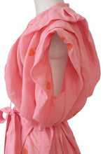 Load image into Gallery viewer, Embroidery Volume Sleeve Maxi Dress | Citrin