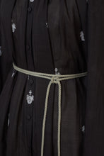 Load image into Gallery viewer, Embroidery Neck Gathered Dress | Stone