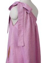 Load image into Gallery viewer, One Shoulder Ribbon Dress | Citrine