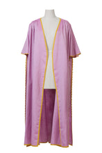 Load image into Gallery viewer, Side Button Robe Dress | Peacock Green