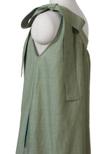 Load image into Gallery viewer, One Shoulder Ribbon Dress | Citrine