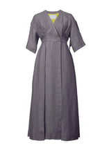 Load image into Gallery viewer, Box Pleated Dress | Stone