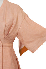 Load image into Gallery viewer, Box Pleated Dress | Terracota