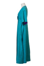 Load image into Gallery viewer, Box Pleated Dress | Peacock Green