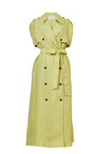 Load image into Gallery viewer, Trench Coat Dress | Citrine