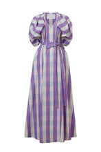 画像をギャラリービューアに読み込む, Volume Sleeve Dress | Sea Blue