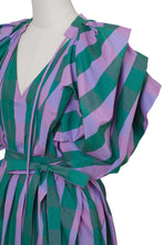 画像をギャラリービューアに読み込む, Volume Sleeve Dress | Sea Blue