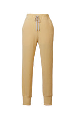Load image into Gallery viewer, Organic Cotton Thermal Jogger Pants | Citrine