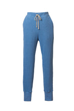 Load image into Gallery viewer, Organic Cotton Thermal Jogger Pants | Sea Blue