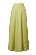 Load image into Gallery viewer, Hi Waist Flare Maxi Skirt | Citrin