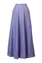 Load image into Gallery viewer, Hi Waist Flare Maxi Skirt | Lilac