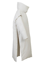 Load image into Gallery viewer, 2 way Long Down Coat | Umber