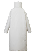 Load image into Gallery viewer, 2 way Long Down Coat | Umber