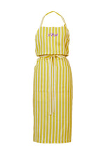 Load image into Gallery viewer, Stripe Apron | Citrine