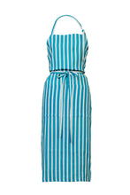 Load image into Gallery viewer, Stripe Apron | Turquoise